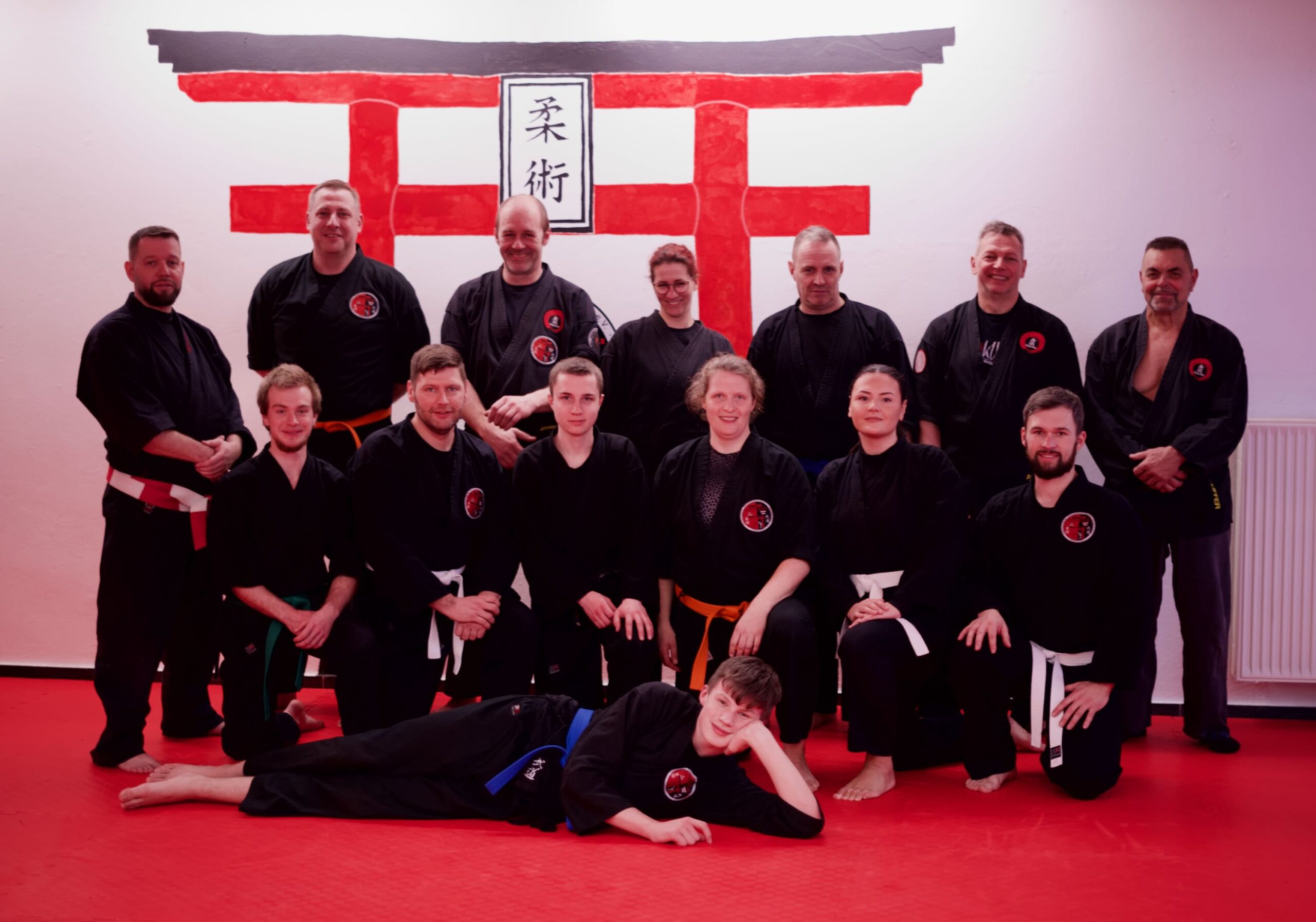 Ju-Jutsu-Gruppe im Budoclub Bushido-Asbach